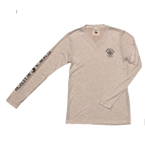 COWABUNGA L/S NAUTICAL V-NECK COWABUNGA L/S NAUTICAL V-NECK
