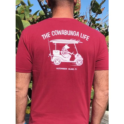 COWABUNGA LIFE V-NECK TEE COWABUNGA LIFE V-NECK TEE