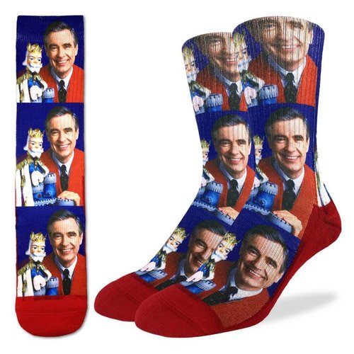 GOOD LUCK SOCK MISTER RODGERS MENS SOCKS GOOD LUCK SOCK MISTER RODGERS MENS SOCKS