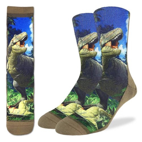 GOOD LUCK SOCK TYRANNOSAURUS REX MENS SOCKS GOOD LUCK SOCK TYRANNOSAURUS REX MENS SOCKS