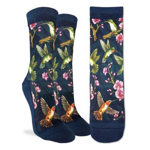 GOOD LUCK SOCK HUMMINGBIRD WOMENS SOCKS GOOD LUCK SOCK HUMMINGBIRD WOMENS SOCKS