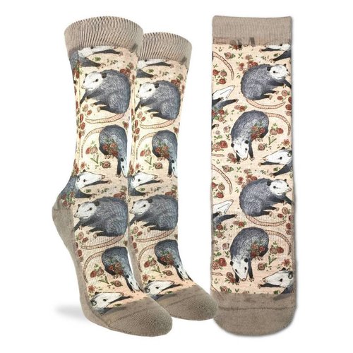 GOOD LUCK SOCK OPOSSUM WOMENS SOCKS GOOD LUCK SOCK OPOSSUM WOMENS SOCKS