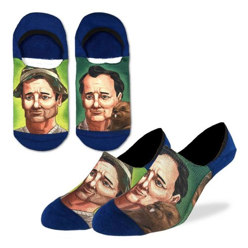 GOOD LUCK SOCK BILL MURRAY MENS NO SHOW SOCKS GOOD LUCK SOCK BILL MURRAY MENS NO SHOW SOCKS