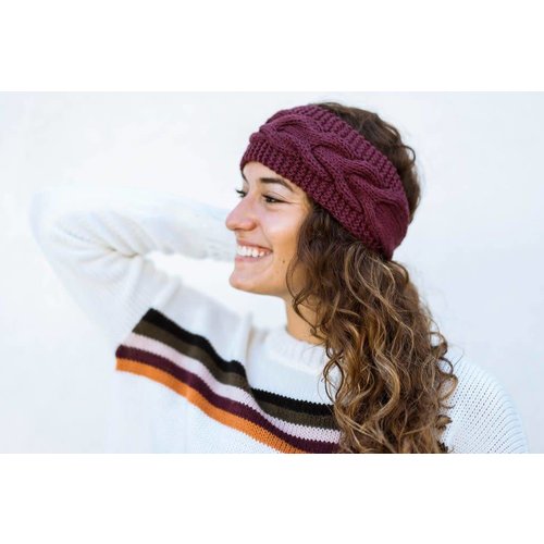 LOTUS AND LUNA TELLURIDE KNIT HEADBAND LOTUS AND LUNA TELLURIDE KNIT HEADBAND