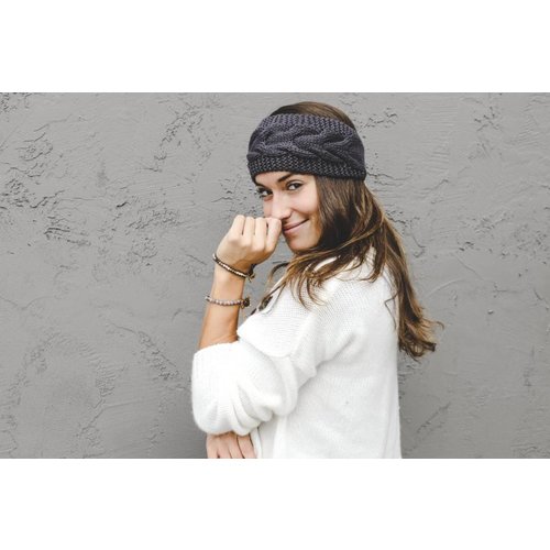 LOTUS AND LUNA SMOKEY MOUNTAIN KNIT HEADBAND LOTUS AND LUNA SMOKEY MOUNTAIN KNIT HEADBAND