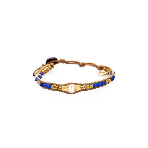 LOTUS AND LUNA "CRUISE SHIP CUTIE" WRAP BRACELET LOTUS AND LUNA "CRUISE SHIP CUTIE" WRAP BRACELET