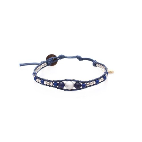 LOTUS AND LUNA “BABY BELUGA” WRAP BRACELET LOTUS AND LUNA “BABY BELUGA” WRAP BRACELET