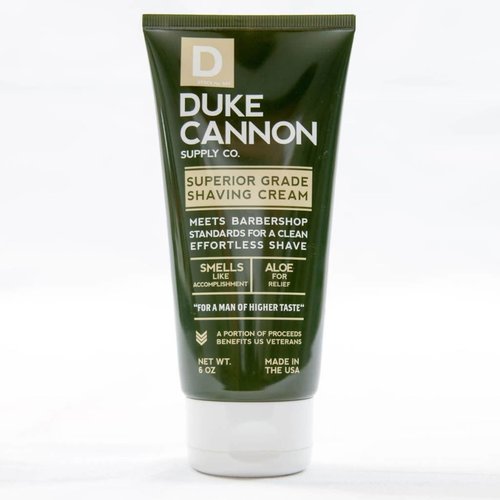 DUKE CANNON SUPERIOR GRADE SHAVING CREAM DUKE CANNON SUPERIOR GRADE SHAVING CREAM