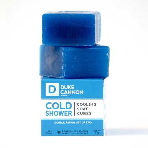 DUKE CANNON COLD SHOWER SOAP CUBES DUKE CANNON COLD SHOWER SOAP CUBES