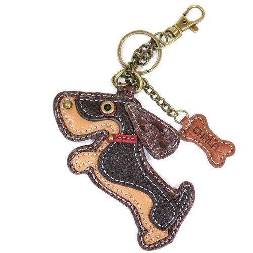 CHALA HANDBAGS WEINER DOG KEY FOB CHALA HANDBAGS WEINER DOG KEY FOB