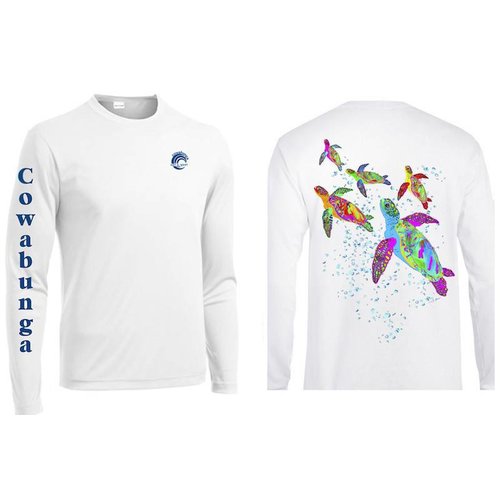 REEFERS TURTLE FAMILY PERFORMANCE SHIRT REEFERS TURTLE FAMILY PERFORMANCE SHIRT