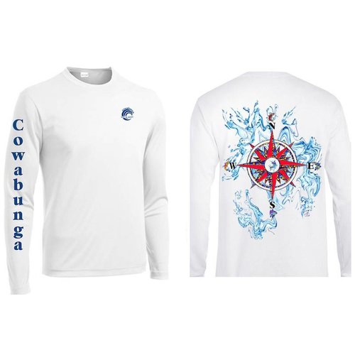 REEFERS COMPASS ROSE PERFORMANCE SHIRT REEFERS COMPASS ROSE PERFORMANCE SHIRT
