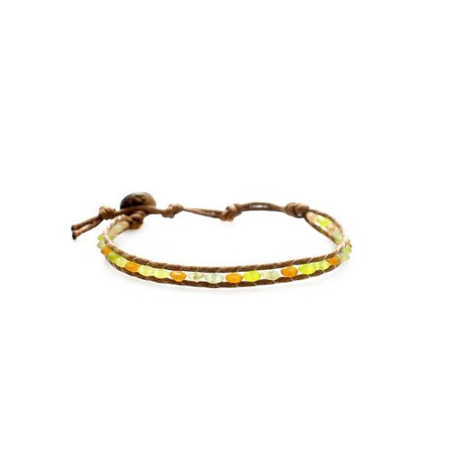 LOTUS AND LUNA “SEAHORSE” SINGLE WRAP ANKLET LOTUS AND LUNA “SEAHORSE” SINGLE WRAP ANKLET