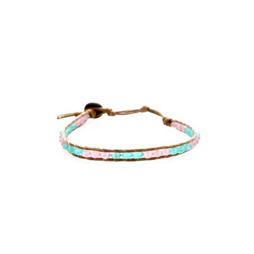LOTUS AND LUNA “STARFISH” SINGLE WRAP ANKLET LOTUS AND LUNA “STARFISH” SINGLE WRAP ANKLET