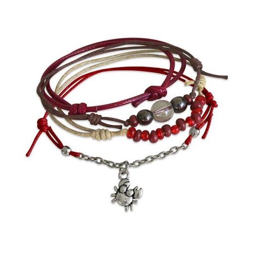 O YEAH GIFTS CRAB BEACH LIFE BRACELET O YEAH GIFTS CRAB BEACH LIFE BRACELET