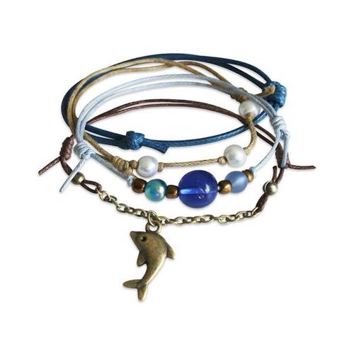 O YEAH GIFTS DOLPHIN BEACH LIFE BRACELET O YEAH GIFTS DOLPHIN BEACH LIFE BRACELET
