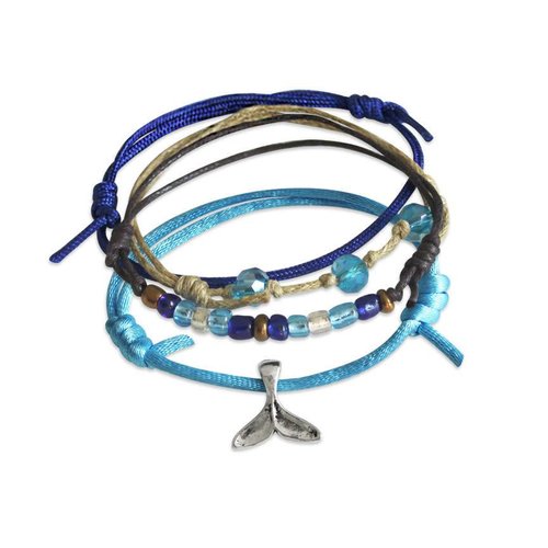 O YEAH GIFTS WHALE TAIL BEACH LIFE BRACELET O YEAH GIFTS WHALE TAIL BEACH LIFE BRACELET