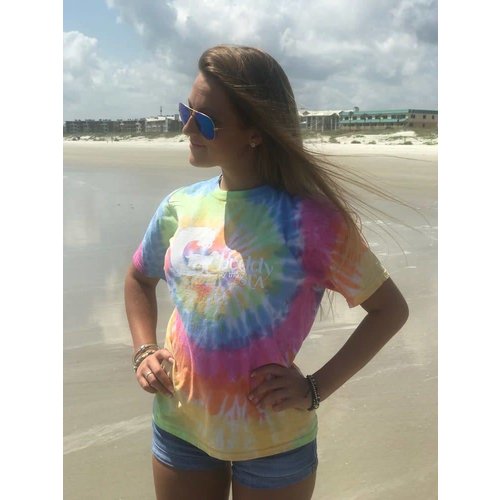 BUDDY BY THE SEA ETERNITY YOUTH TEE, TIE DYE BUDDY BY THE SEA ETERNITY YOUTH TEE, TIE DYE