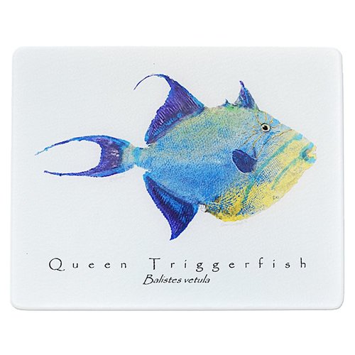 REALFISH GYOTAKU TRIGGERFISH CUTTING BOARD REALFISH GYOTAKU TRIGGERFISH CUTTING BOARD