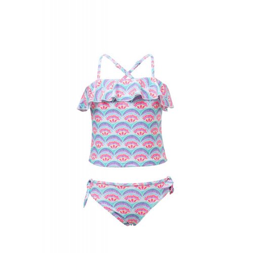 SNAPPER ROCK TUTTI FRUTTI FRILLED TANKINI SNAPPER ROCK TUTTI FRUTTI FRILLED TANKINI