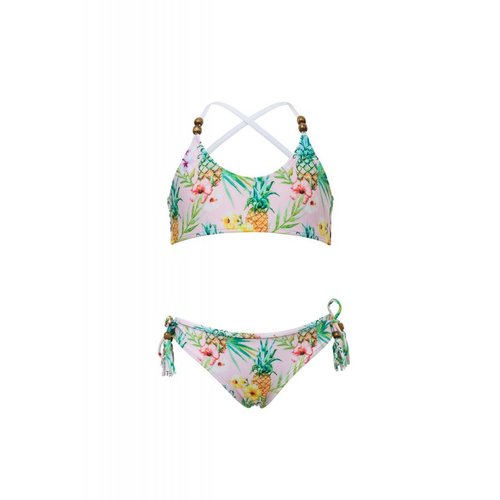 SNAPPER ROCK TROPICANA X-BACK TIE BIKINI SNAPPER ROCK TROPICANA X-BACK TIE BIKINI