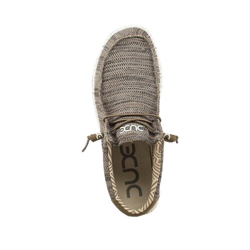 HEY DUDE SHOES WALLY SOX BROWN MENS SHOES HEY DUDE SHOES WALLY SOX BROWN MENS SHOES