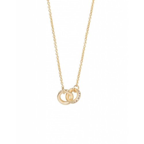 SPARTINA 449 "UNBREAKABLE" DOUBLE RING NECKLACE SPARTINA 449 "UNBREAKABLE" DOUBLE RING NECKLACE