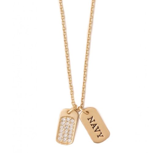 SPARTINA 449 "BE AMERICAN" MFM NAVY NECKLACE SPARTINA 449 "BE AMERICAN" MFM NAVY NECKLACE