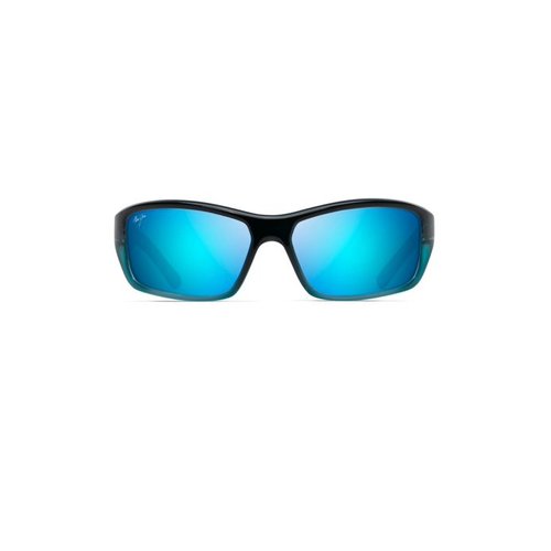 MAUI JIM BARRIER REEF SUNGLASSES, BLUE MAUI JIM BARRIER REEF SUNGLASSES, BLUE