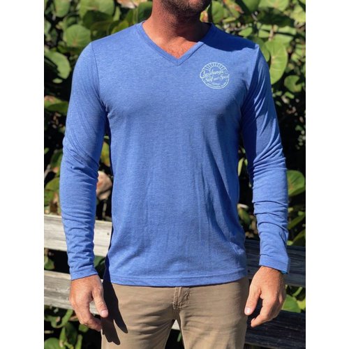 COWABUNGA SEASIDE V-NECK TEE COWABUNGA SEASIDE V-NECK TEE