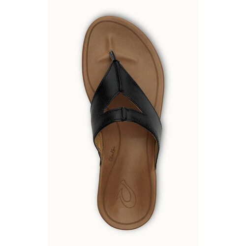 OLUKAI LALA LADIES SANDALS, BLACK OLUKAI LALA LADIES SANDALS, BLACK