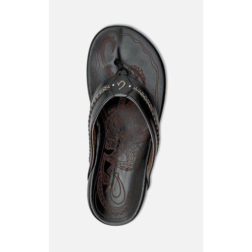 OLUKAI MEA OLA MENS SANDALS, BLACK OLUKAI MEA OLA MENS SANDALS, BLACK