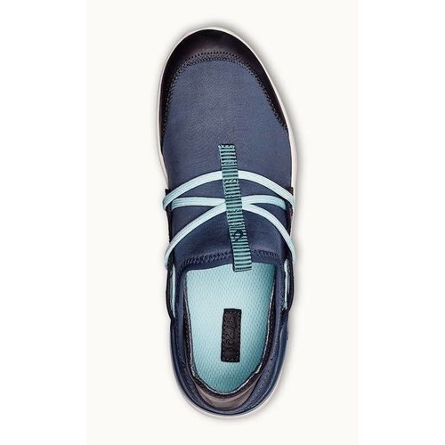 OLUKAI MIKI LI LADIES SHOES, TRENCH BLUE OLUKAI MIKI LI LADIES SHOES, TRENCH BLUE