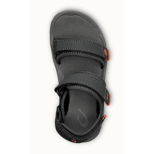 OLUKAI PAHU BOYS SANDALS, CHARCOAL OLUKAI PAHU BOYS SANDALS, CHARCOAL