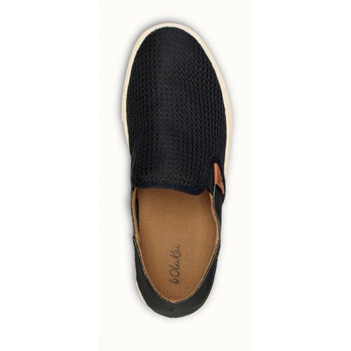 OLUKAI PEHUEA LADIES SHOES, BLACK OLUKAI PEHUEA LADIES SHOES, BLACK