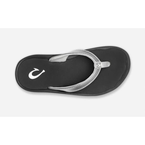 OLUKAI KULAPA KAI GIRLS SANDALS, SILVER OLUKAI KULAPA KAI GIRLS SANDALS, SILVER