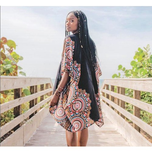 LOTUS AND LUNA MALDIVES MANDALA KIMONO LOTUS AND LUNA MALDIVES MANDALA KIMONO