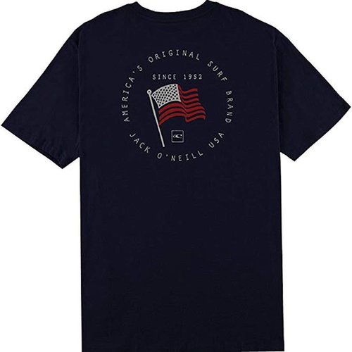 ONEILL MENS ON DECK MENS T-SHIRT, NAVY ONEILL MENS ON DECK MENS T-SHIRT, NAVY