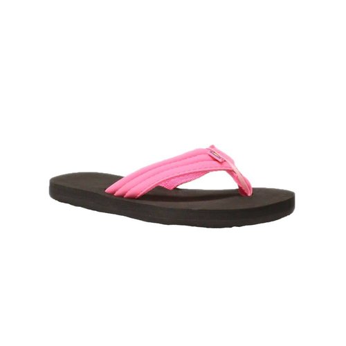 GROMBOWS YOUTH SANDALS, PINK/BLACK GROMBOWS YOUTH SANDALS, PINK/BLACK