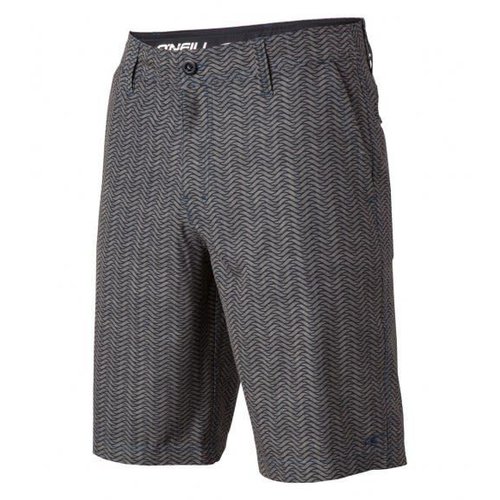ONEILL MENS LOCKED PRINT HYBRID SHORTS NAVY 38 ONEILL MENS LOCKED PRINT HYBRID SHORTS NAVY 38