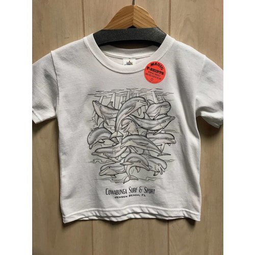 MAGIC T-SHIRTS DOLPHIN DANCE COLOR CHANGING TEE MAGIC T-SHIRTS DOLPHIN DANCE COLOR CHANGING TEE