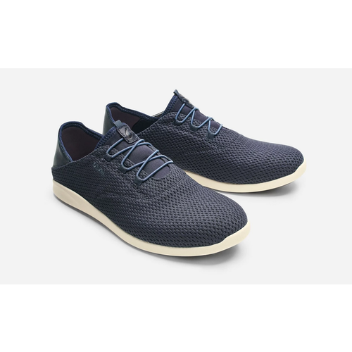 OLUKAI ALAPA LI MENS SHOES, TRENCH BLUE OLUKAI ALAPA LI MENS SHOES, TRENCH BLUE