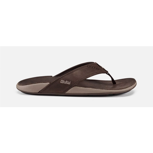 OLUKAI NUI MENS SANDALS, ESPRESSO OLUKAI NUI MENS SANDALS, ESPRESSO