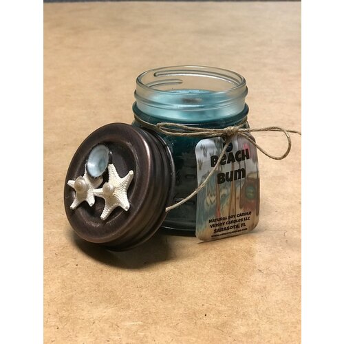 VINSOY CANDLES HANDMADE CANDLE, BEACH BUM VINSOY CANDLES HANDMADE CANDLE, BEACH BUM