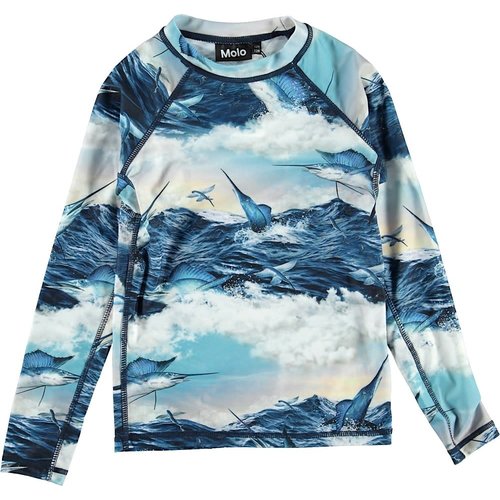MOLO JUMPING SWORDFISH L/S RASH TOP MOLO JUMPING SWORDFISH L/S RASH TOP