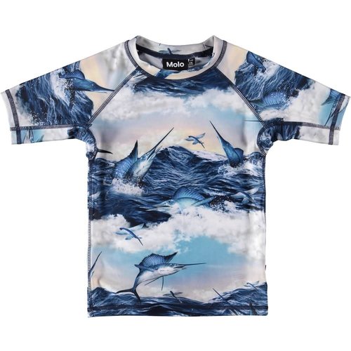 MOLO NEPTUNE JUMPING SWORDFISH S/S RASH TOP MOLO NEPTUNE JUMPING SWORDFISH S/S RASH TOP