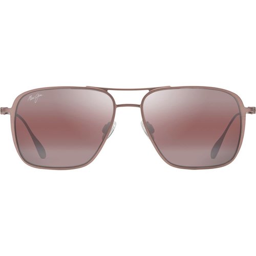MAUI JIM BEACHES SUNGLASSES, BRN RED SATIN / ROSE MAUI JIM BEACHES SUNGLASSES, BRN RED SATIN / ROSE