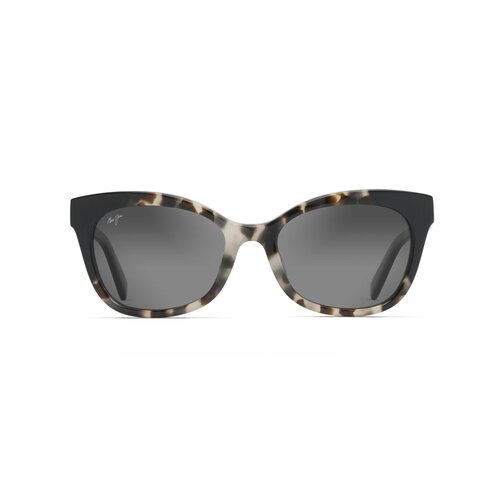 MAUI JIM ILIMA SUNGLASSES, WHITE TOKYO/GLOSS BLACK MAUI JIM ILIMA SUNGLASSES, WHITE TOKYO/GLOSS BLACK