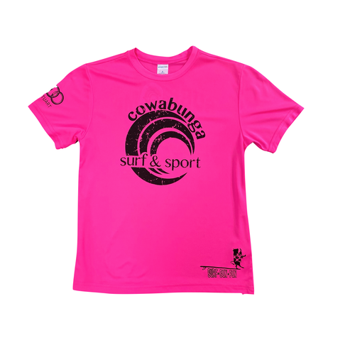 CAMP SHIRT 2018, NEON PINK CAMP SHIRT 2018, NEON PINK