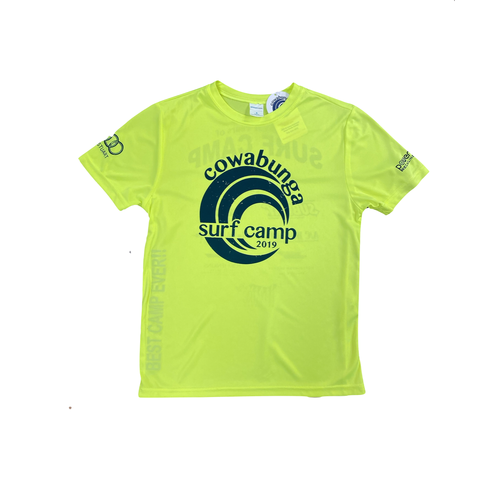 CAMP 2019 SHIRTS, NEON YELLOW CAMP 2019 SHIRTS, NEON YELLOW